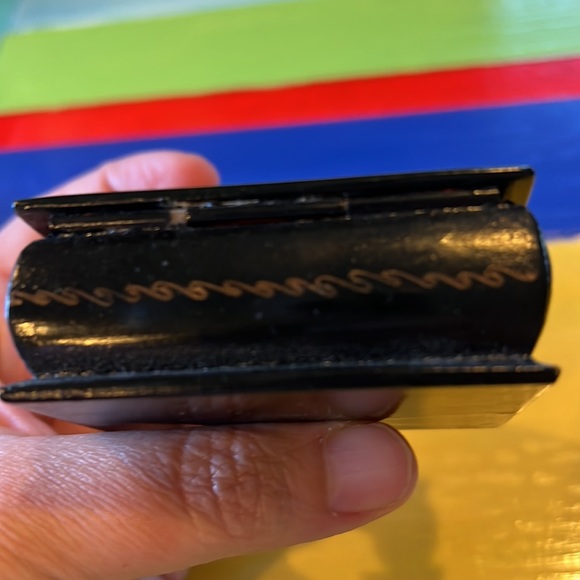 Russian enamel box finely painted details lacquer black horses farm carriage - Picture 7 of 10